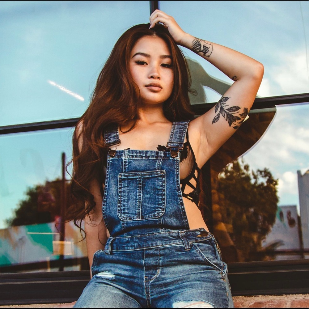 Denim Overalls